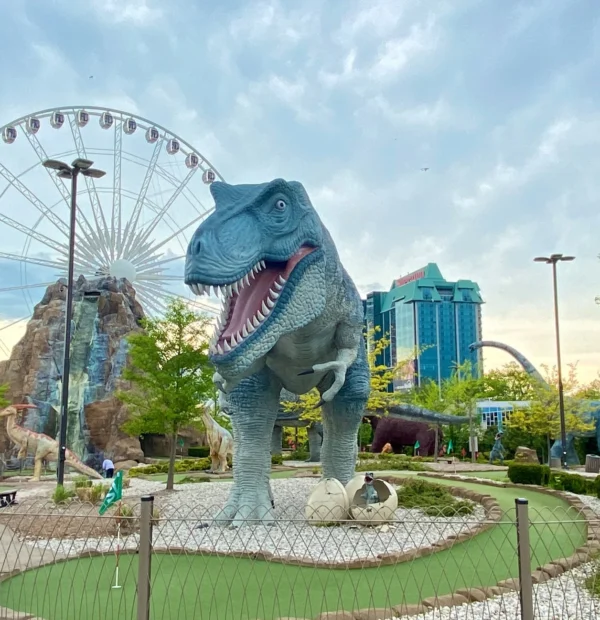 Clifton Hill Area at Niagara Falls Canada