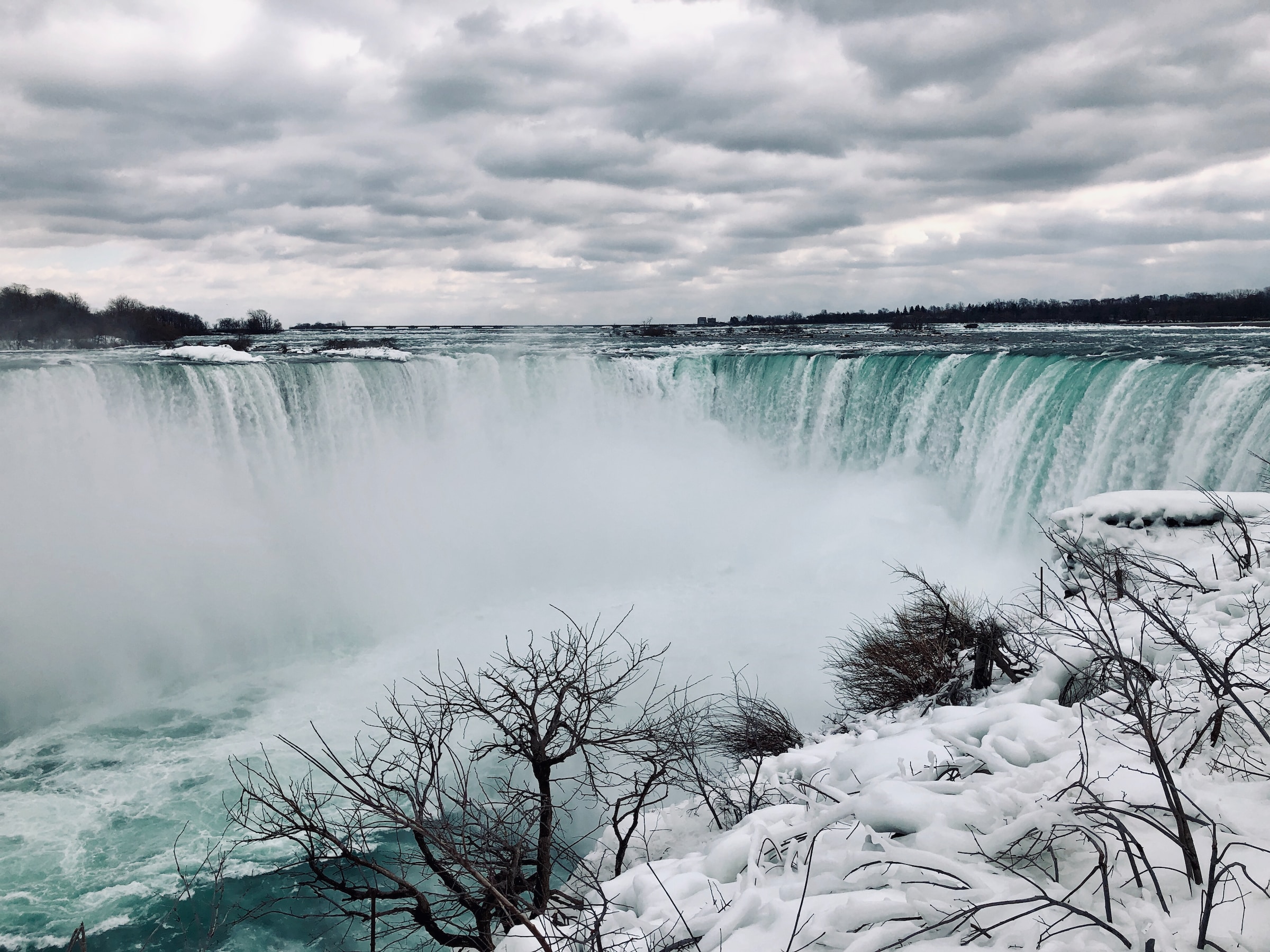 Niagara falls Winter, Canada winter, Snow & ice at falls